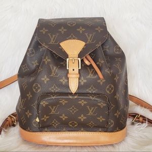 Authentic Louis Vuitton Montsouris MM Backpack